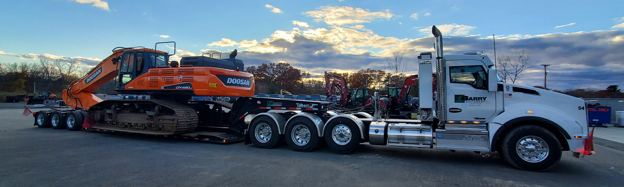 Delivery & Transportation Barry Equipment ster, Massachusetts