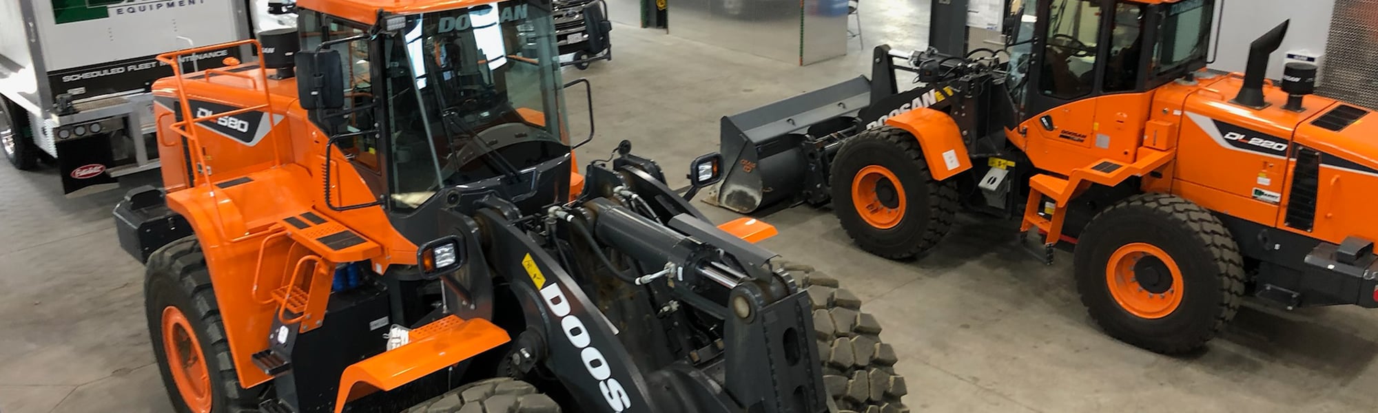 Doosan DL580 and Doosan DL220